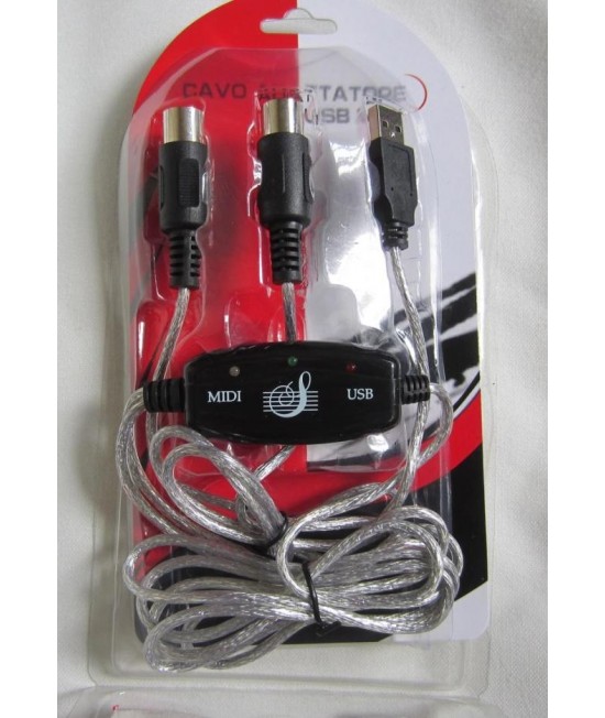 USB MIDI 轉換 傳輸線 MIDI CABLE 連接線 連接MIDI 數碼鋼琴 電子鼓